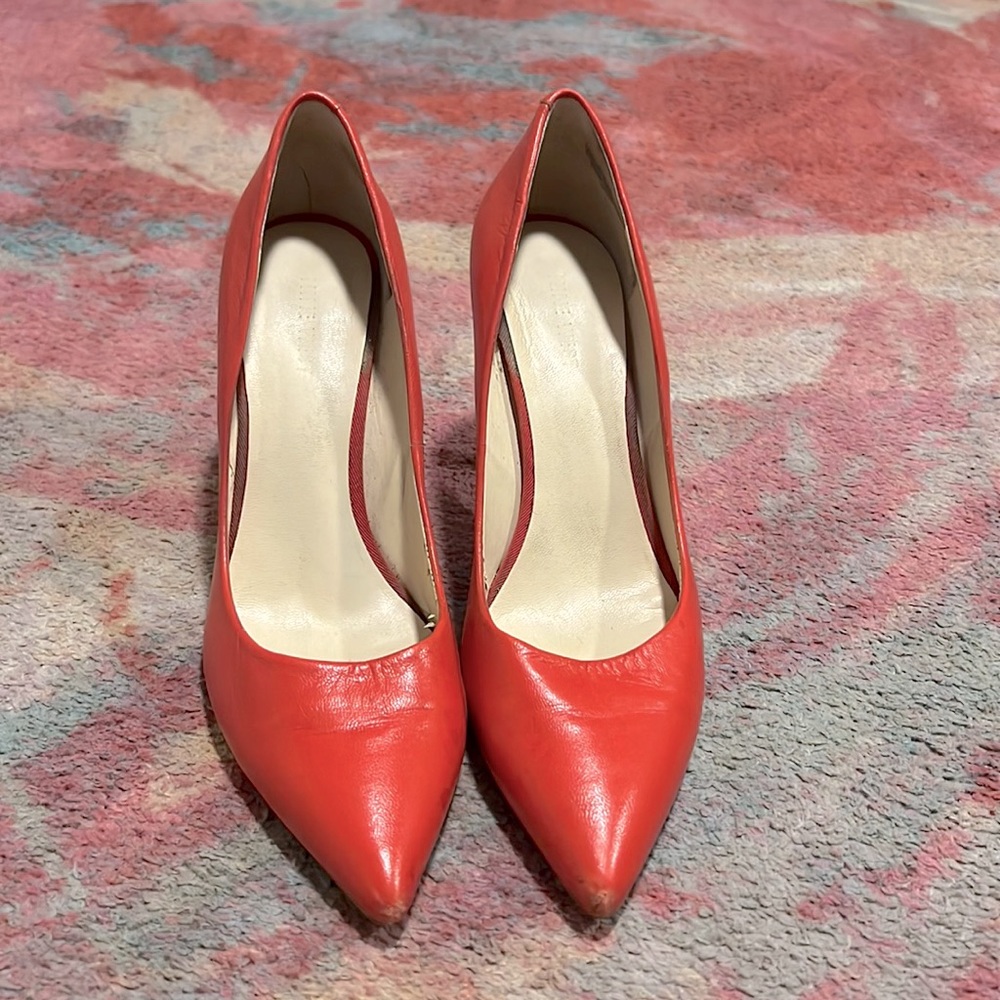 Red Nine West Stiletto Heels